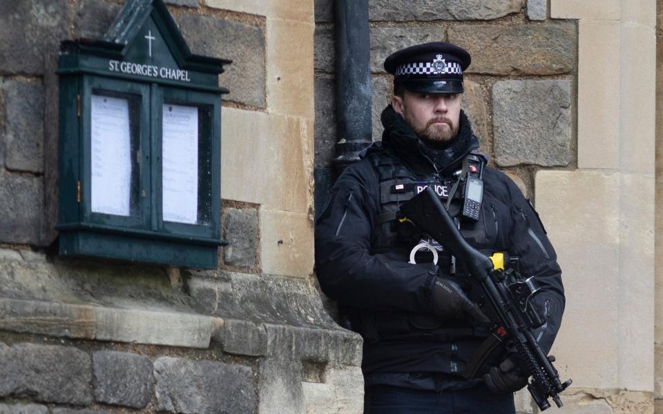 Heightened security at Windsor Castle on Boxing Day - Kelvin Bruce