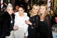 <p><em>Real Housewives of New Jersey</em> stars Margaret Josephs, Melissa Gorga, and Jackie Goldschneider — alongside pal Theresa Scotto — attend the holiday kick-off event at Fresco by Scotto in New York City on Dec. 2.</p>