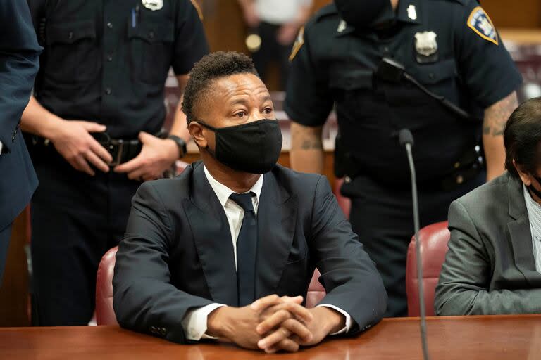 Ante la Justicia. El actor Cuba Gooding Jr. semanas atrás durante una audiencia por otras denuncias en su contra