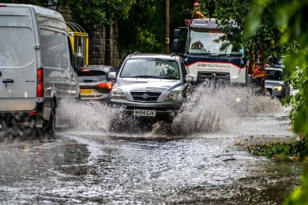 Is it illegal to splash pedestrians with a puddle