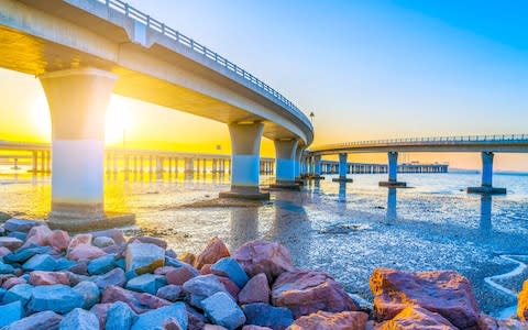 This bridge in China is long enough to span the English Channel - Credit: iStock