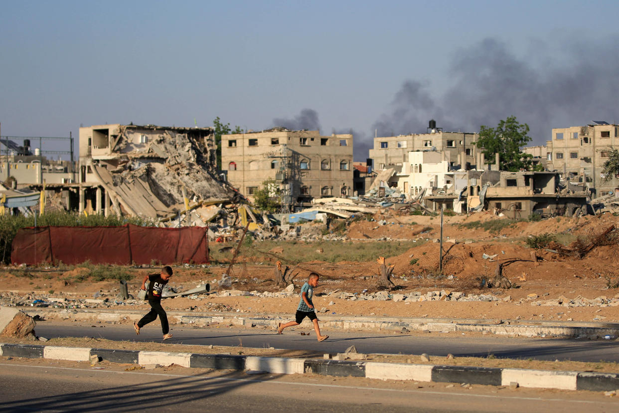 Guerre Israël-Hamas : Tel Aviv revendique une frappe sur une école de l’ONU à Gaza qui a fait plusieurs morts (Photo prise dans la bande de Gaza le 5 juin 2024) 