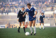 <p>Wilkins started his playing career at Chelsea as a teenager in 1973. </p>