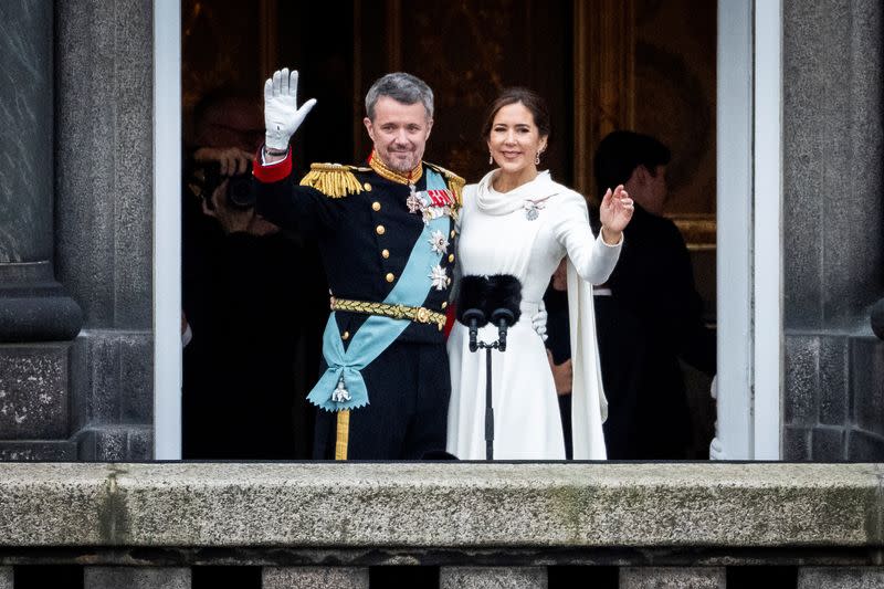 Succession of Danish throne, in Copenhagen