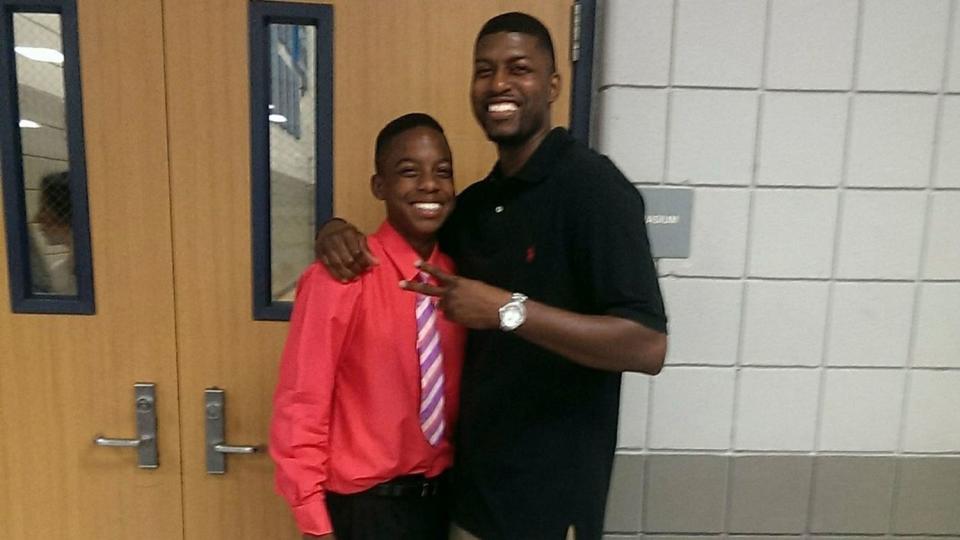 Jordan Edwards with his father, Odell Edwards.