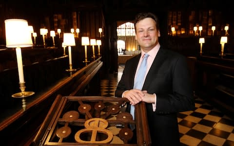 James Vivian, Organist and Director of Music at St George's Chapel  - Credit: Reuters