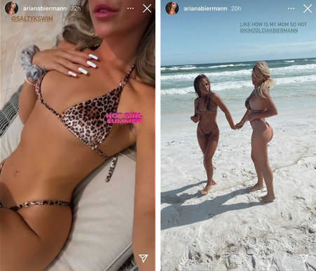 Kim Zolciak Ariana Swimsuits 1