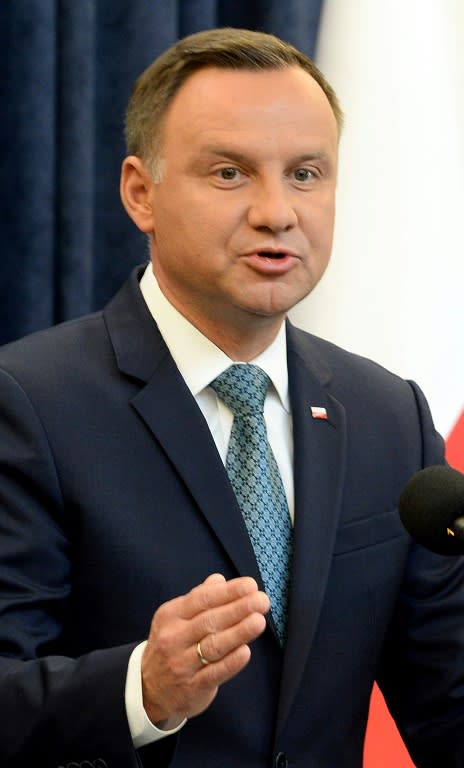 President Duda vetoed the proposed judicial reforms and said he would present his own versions to parliament within two months