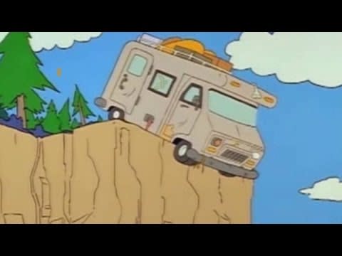 The Simpsons Go RVing