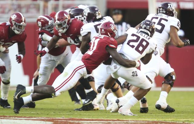 Alabama-Texas A&M contest is set for primetime on CBS