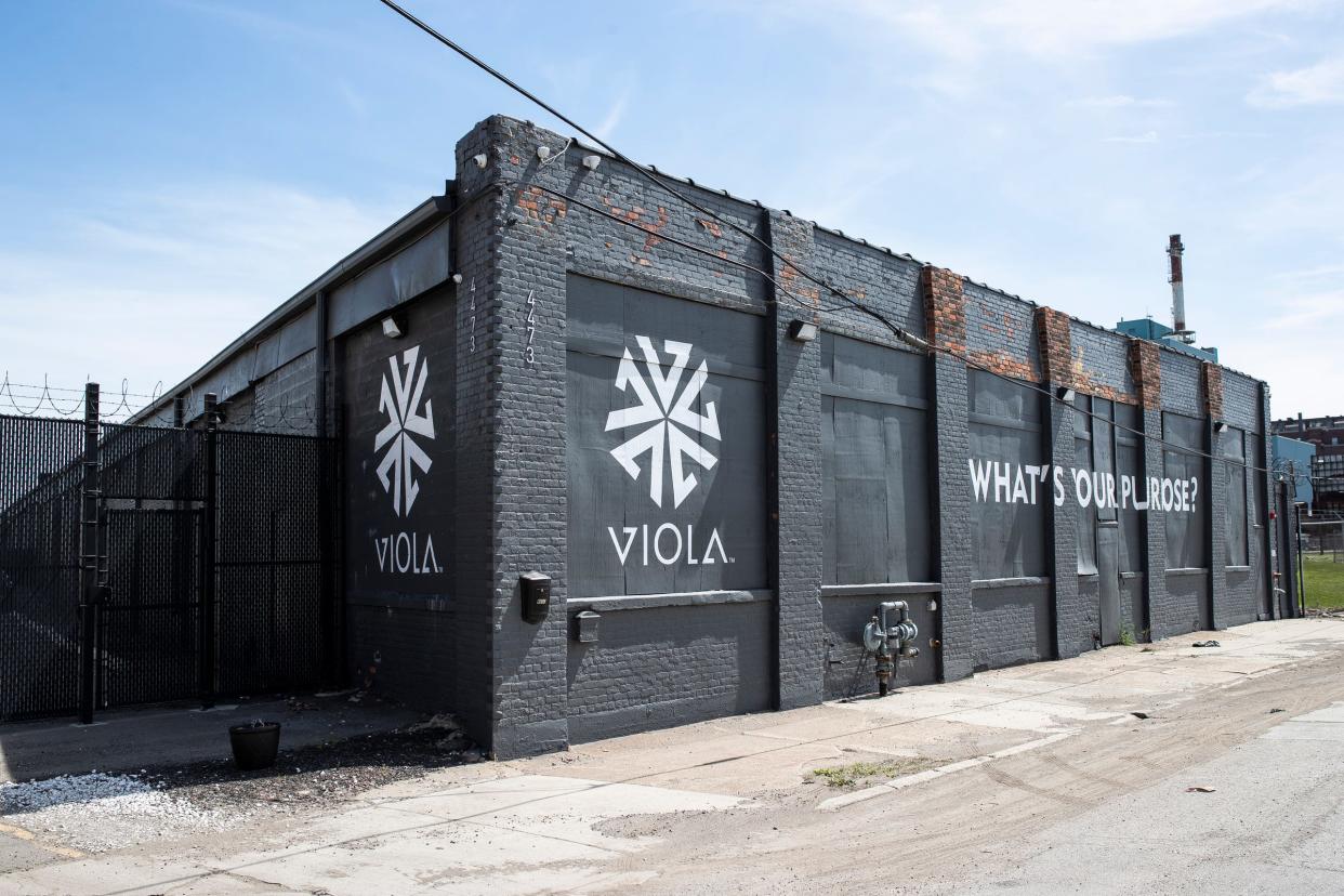 Viola's Detroit dispensary on May 12, 2022.