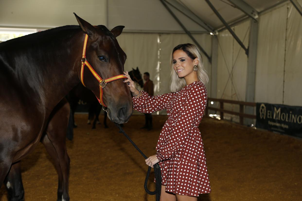 SEVILLE, SPAIN - NOVEMBER 23: Gloria Camila Ortega Jurado attends SICAB Horse Show on November 23, 2019 in Seville, Spain. (Photo by Europa Press Entertainment/Europa Press via Getty Images)