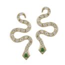 <p><a class="link " href="https://www.youronce.com/ileana-makri-02.0339.02.026-little-snake-18-karat-yellow-gold-diamond-and-tsavorite-stud-earrings.html" rel="nofollow noopener" target="_blank" data-ylk="slk:SHOP NOW;elm:context_link;itc:0;sec:content-canvas">SHOP NOW</a></p><p>Effortlessly elegant stud earrings from Ileana Makri's bestselling snake collection. </p><p>Yellow gold, diamond and tsavorite earrings, £1,110, Ileana Makri at Youronce.com</p>