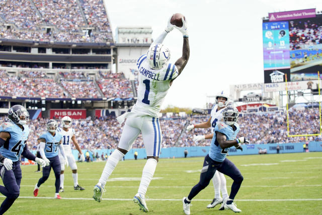 Tennessee Titans defeat Indianapolis Colts 19 to 10 at Nissan Stadium