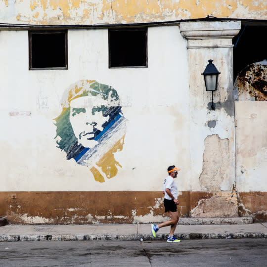 In Cuba, the faces of the leaders are no longer the only artwork on city streets.