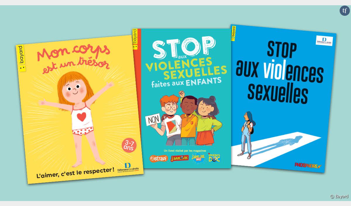 Ces 3 petits livres à télécharger sensibilisent enfants et ados aux violences sexuelles - Bayard