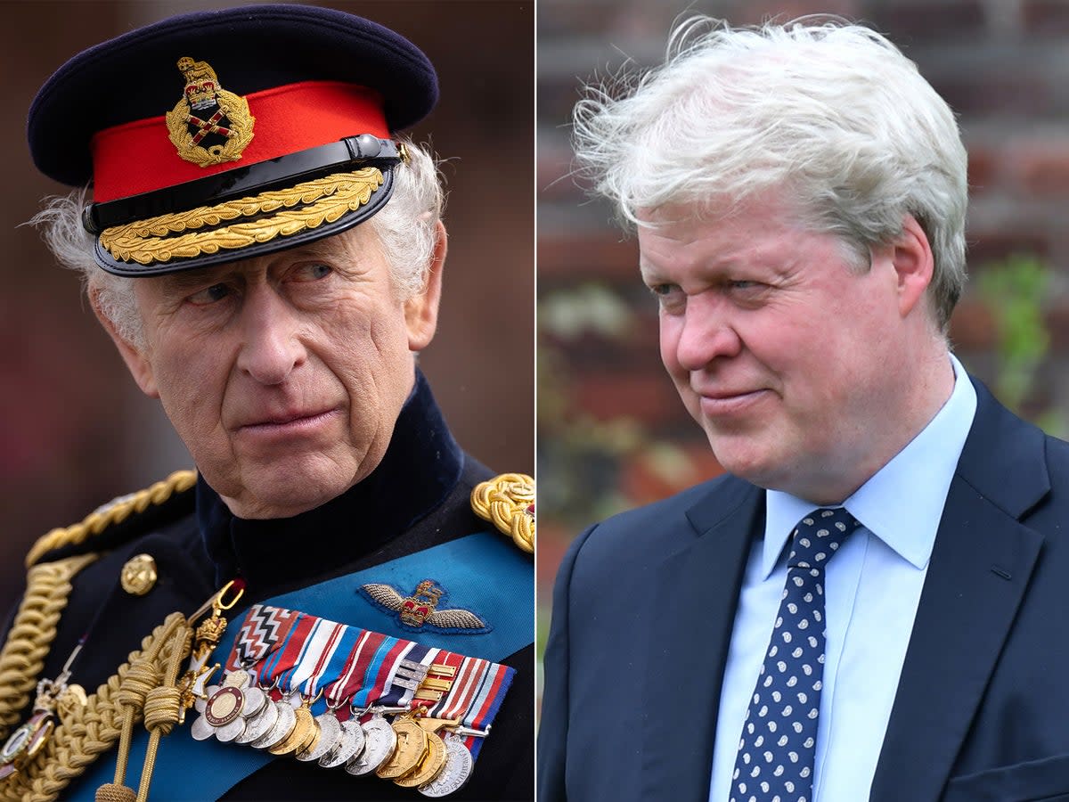 The decision has shocked many close members of the earl’s family who assumed that the uncle of princes William and Harry would be asked to attend the historic service (Getty/PA)