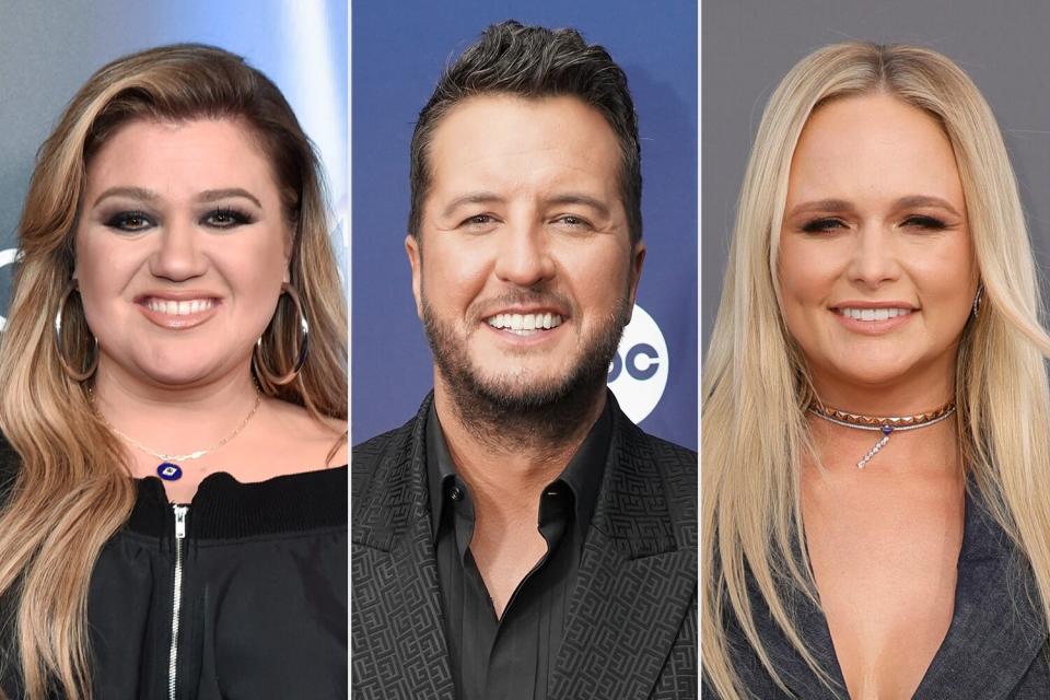 Kelly Clarkson; LUKE BRYAN; Miranda Lambert