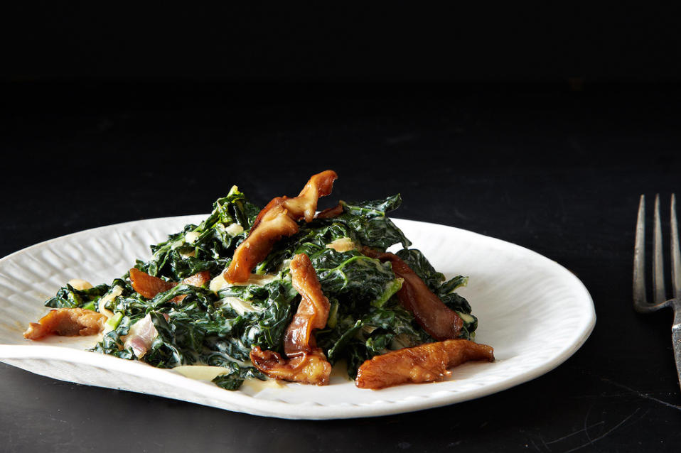 Trent Pierce's Miso Creamed Kale on Food52