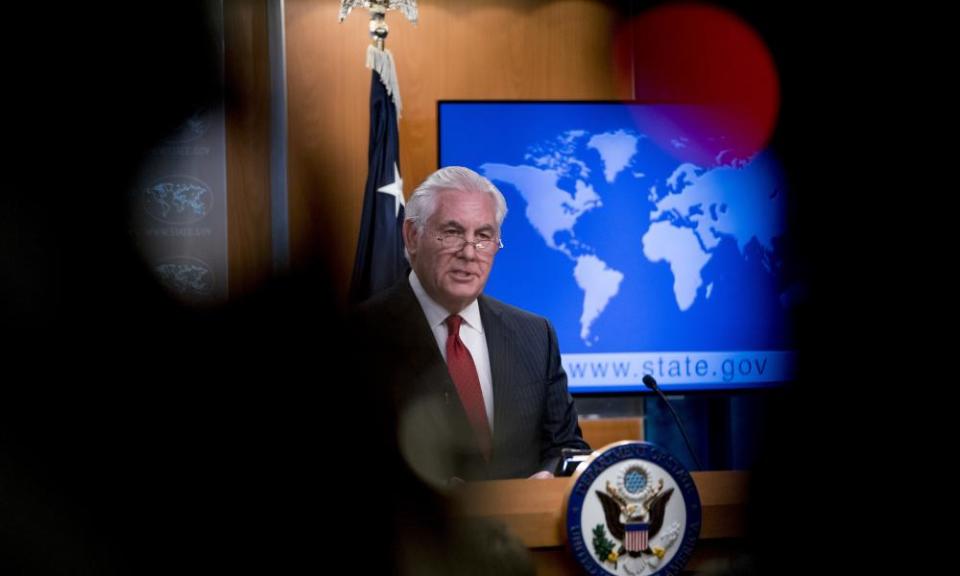 ‘On leading America’s diplomacy with the world and running state, Tillerson has been an utter disaster – but his policy views were about as moderate as they come inside the Trump administration.’