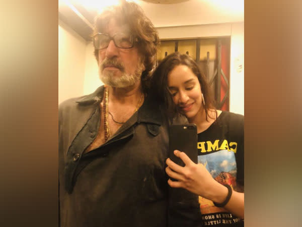 Veteran actor Shakti Kapoor, Shraddha Kapoor (Image source: Instagram)