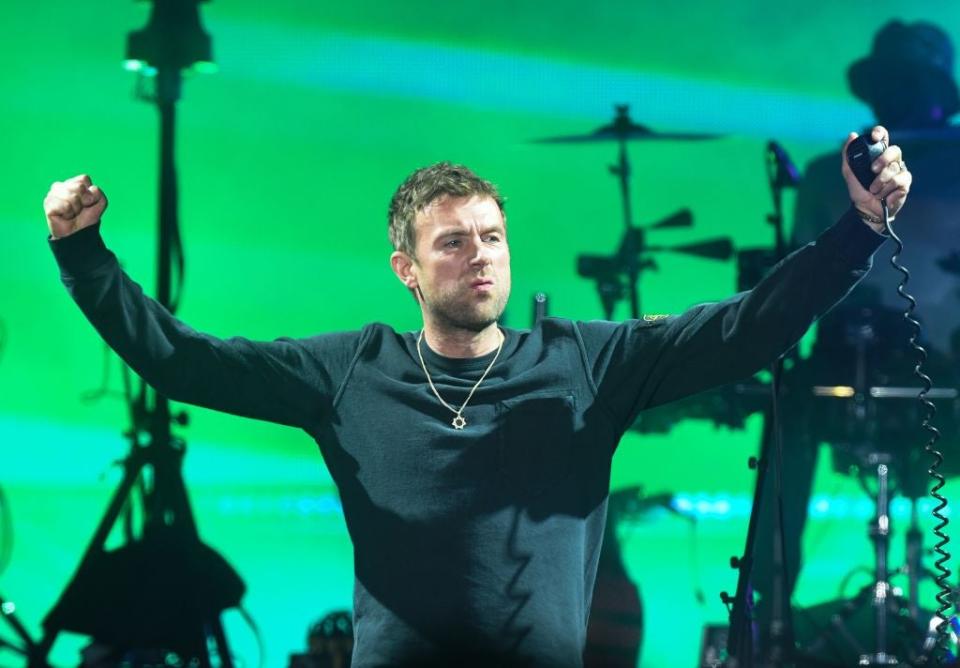 Damon Albarn from Gorillaz (AFP via Getty Images)