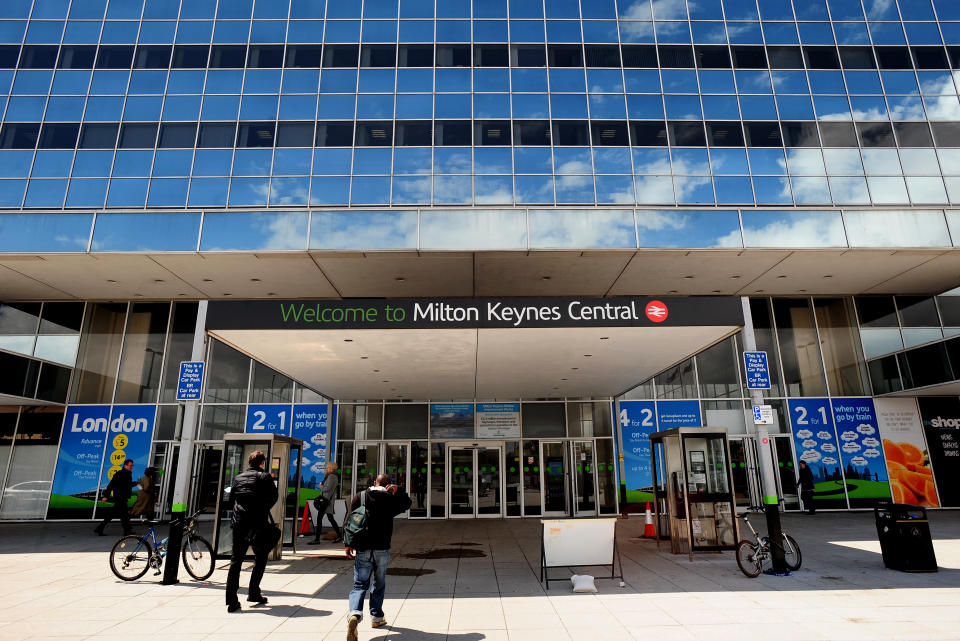 General view of Milton Keynes Railway station.   (Photo by Rui Vieira/PA Images via Getty Images)