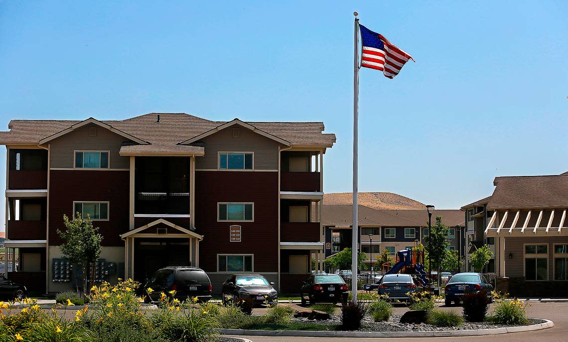 The Copper Mountain apartment complex has 276 units and is at 2555 Bella Coola Lane in south Richland.