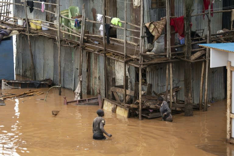 In Kenia sind seit Beginn der Überschwemmungen im März 70 Menschen ums Leben gekommen. (SIMON MAINA)