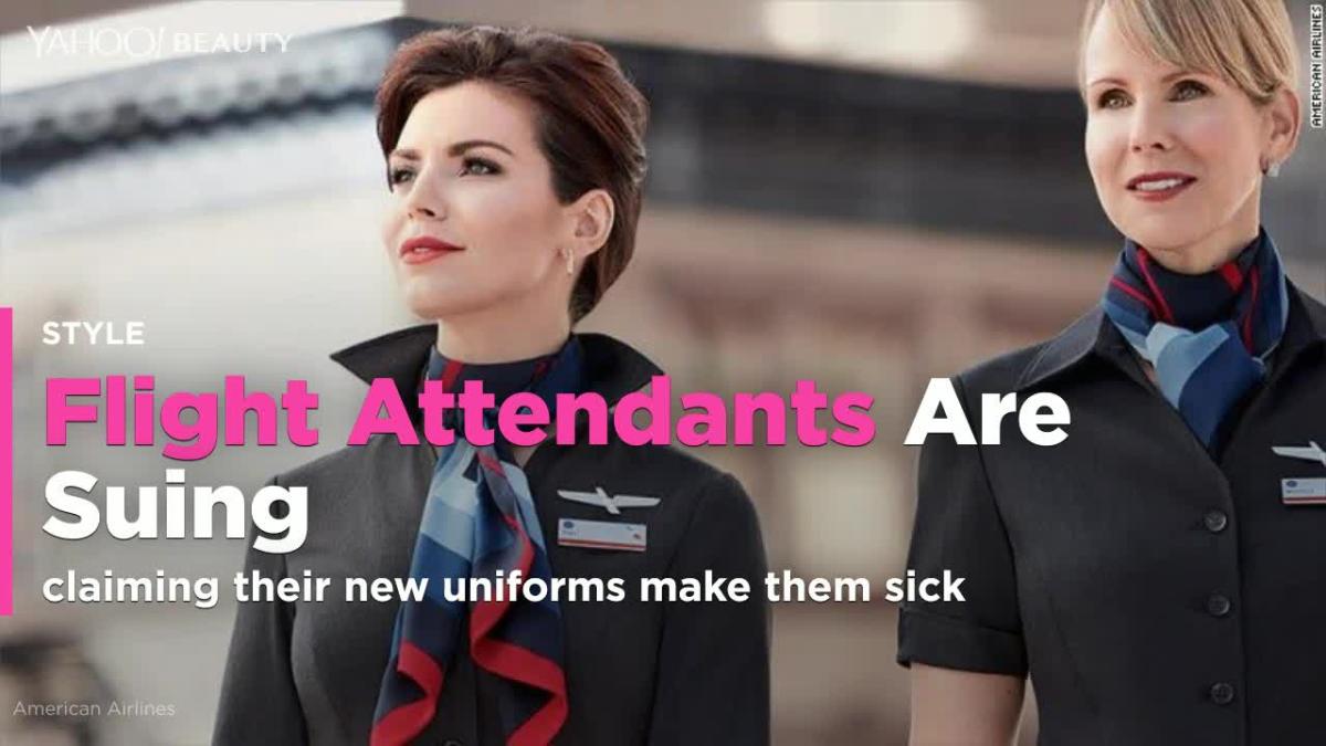 Flight Attendants Sue American Airlines Over Uniforms Claiming They Cause Health Problems 