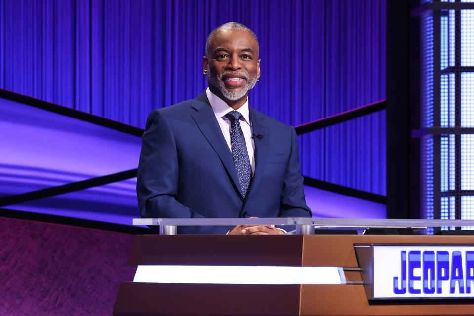 LeVar Burton hosting Jeopardy