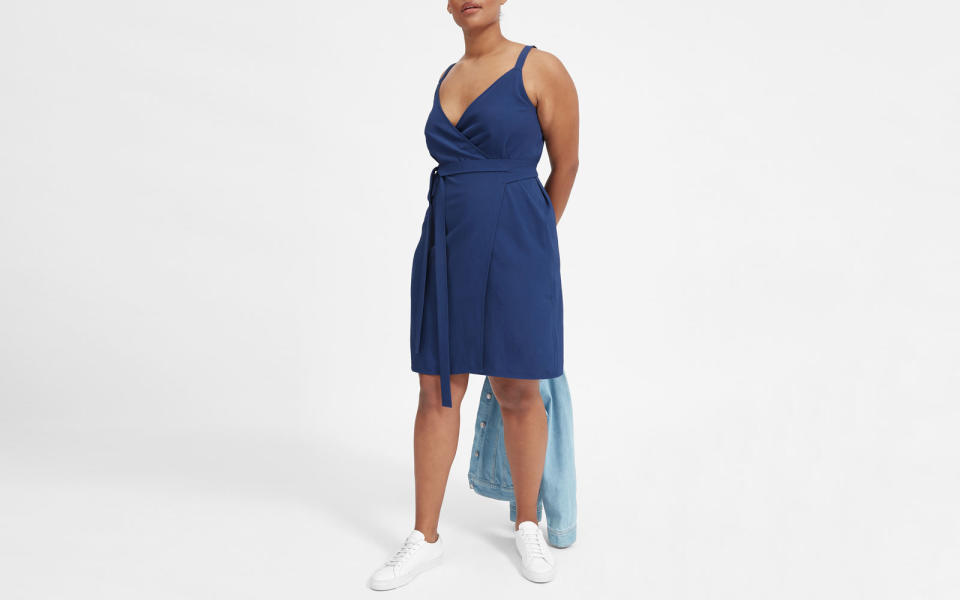 Everlane Tank Wrap Dress