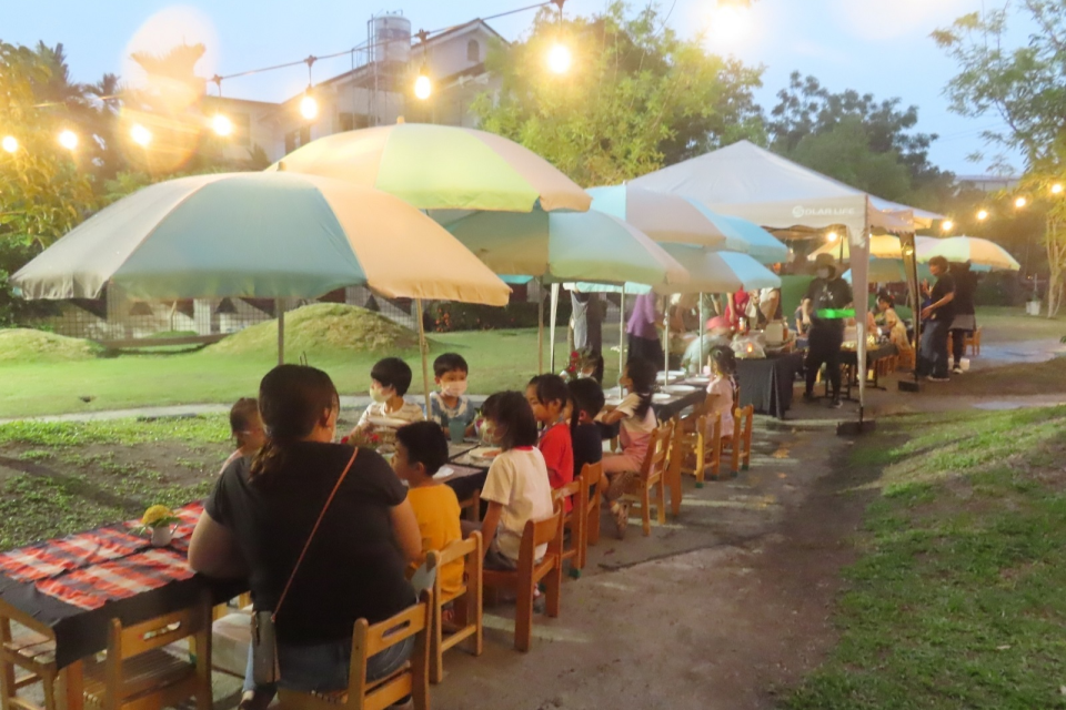 高雄市瀰濃非營利幼兒園畢業宿營 (教育部提供)