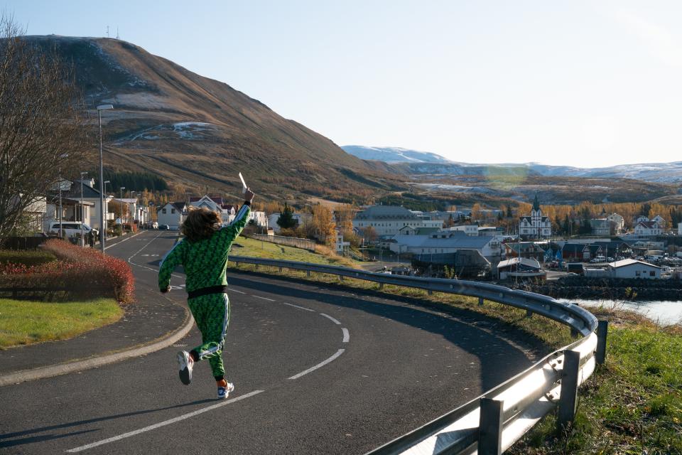 Lars in his hometown in Iceland.