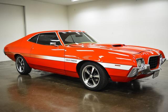 1972 Ford Gran Torino Sport  Classic cars, Muscle cars, American muscle  cars