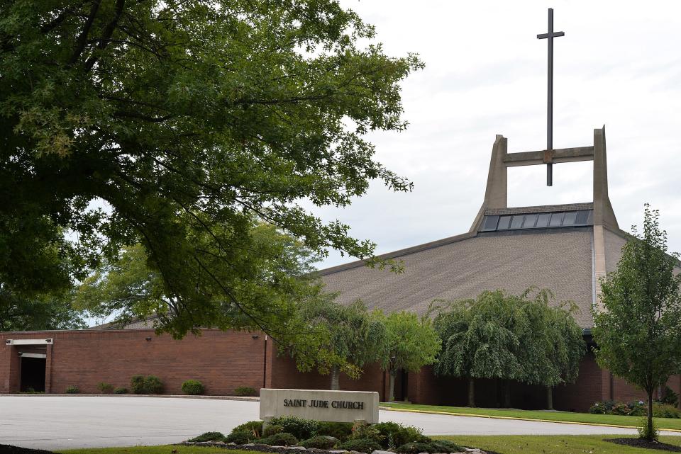 St. Jude the Apostle Catholic Church, 2801 W. Sixth St. in Millcreek Township, is shown on Sept. 17, 2018.