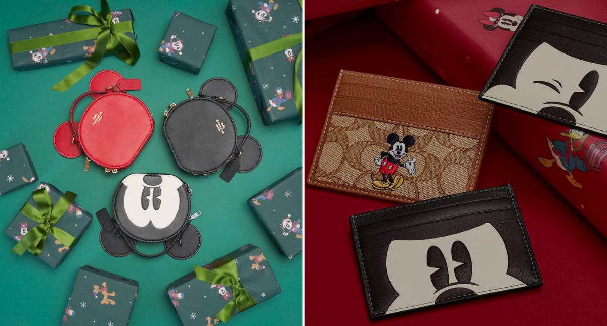 GUCCI x Disney Collaboration Mickey Mouse Card Case Holder Wallet