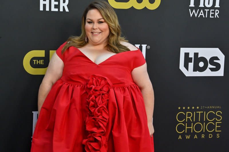 Chrissy Metz has broken up with her longtime beau Bradley Collins. File Photo Jim Ruymen/UPI