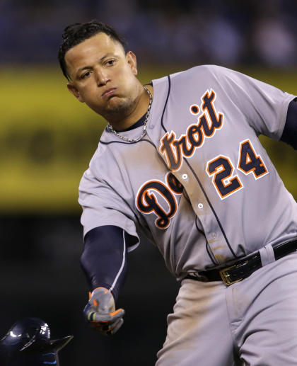 Miguel Cabrera is hitting .351 with six home runs this season. (AP)