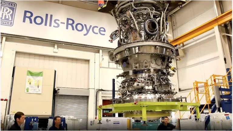Rolls-Royce está invirtiendo en la investigación de la computación cuántica para ver si puede acelerar el proceso de diseño de sus motores aeronáuticos (Foto: BBC)