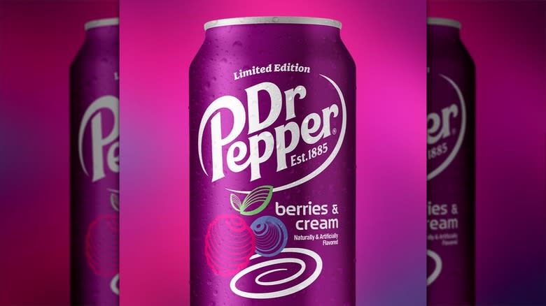 newer berries and cream dr pepper can