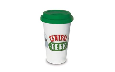 Central Perk Friends reusable coffee mug 