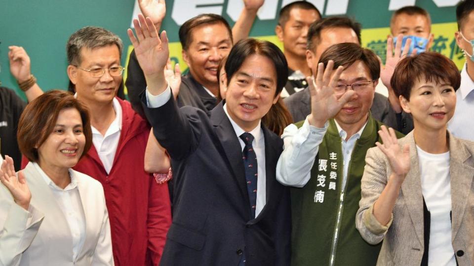 民進黨總統參選人賴清德。（圖/胡瑞麒攝）