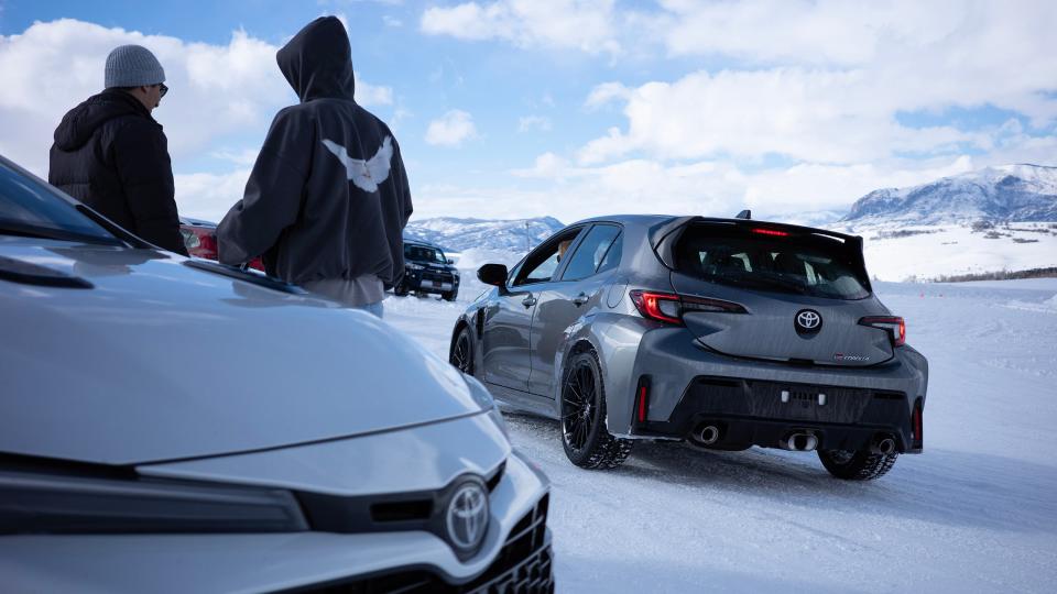 Sliding a Toyota GR Corolla on Ice Finally Made Me Enjoy Performance Driving photo