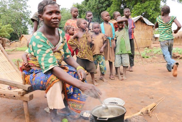 聯合國世界糧食計劃署(WFP)表示，非洲南部有將近1,600萬人面臨饑荒，原因是聖嬰現象使乾旱加劇，而且人數可能增至近5千萬人。 (圖:WFP)