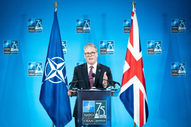 Nato 75th anniversary summit – Washington DC