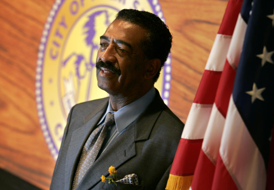 Image: Palm Spring's mayor Ron Oden, April 18, 2006.