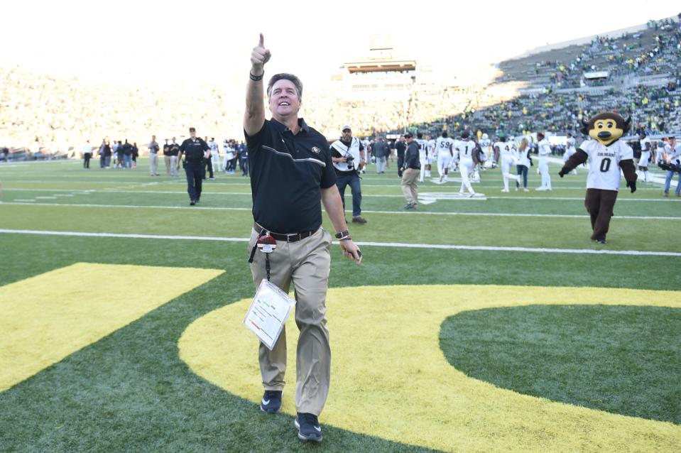 Mike MacIntyre is big time now. (Getty)