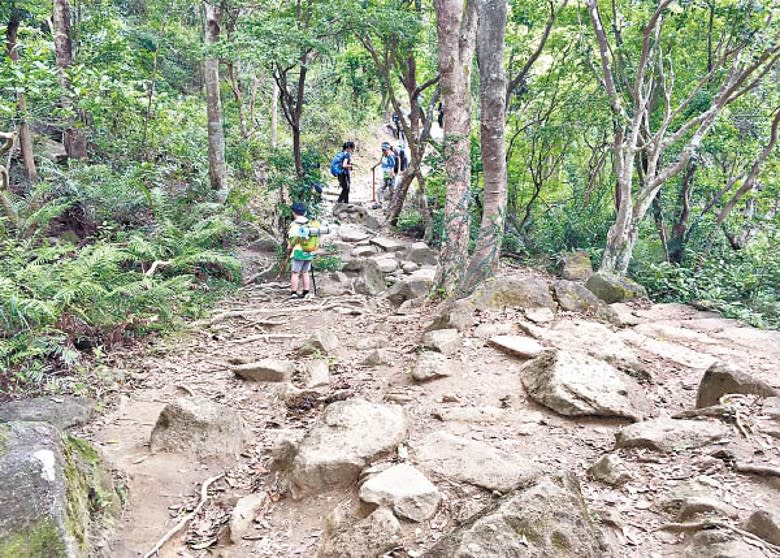 現時秋高氣爽，正是行山登高的好時機。（「綠惜地球」提供）