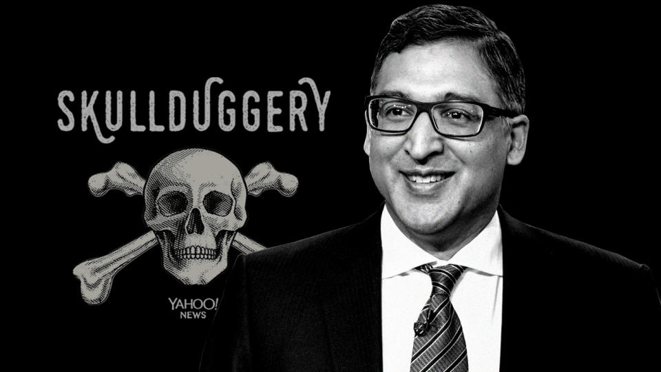 Neal Katyal. (Photo illustration: Yahoo News; photo: William B. Plowman/NBC/NBC NewsWire via Getty Images)